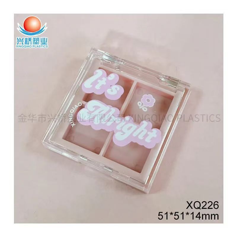 Four-color eyeshadow palette