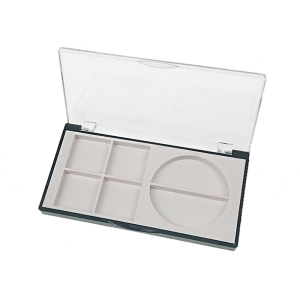 Multi Functional Rectangular Plastic Eye Shadow Palette XQ364