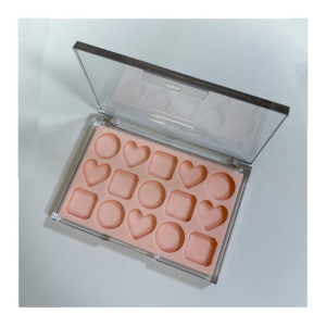 Wholesale Custom 12 Color Irregular Shaped Eye Shadow Box XQ88002