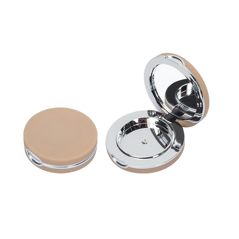 New Round Shape Makeup Plastic Eye Shadow Box XQ456