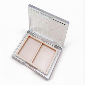 Empty Rectangular Transparent Eye Shadow Packaging Case XQ679