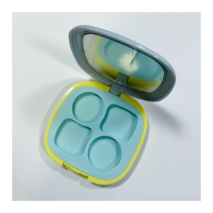 Hot Selling Makeup 4-grids Compact Powder Box