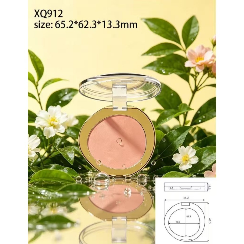 Single-compartment blush palette