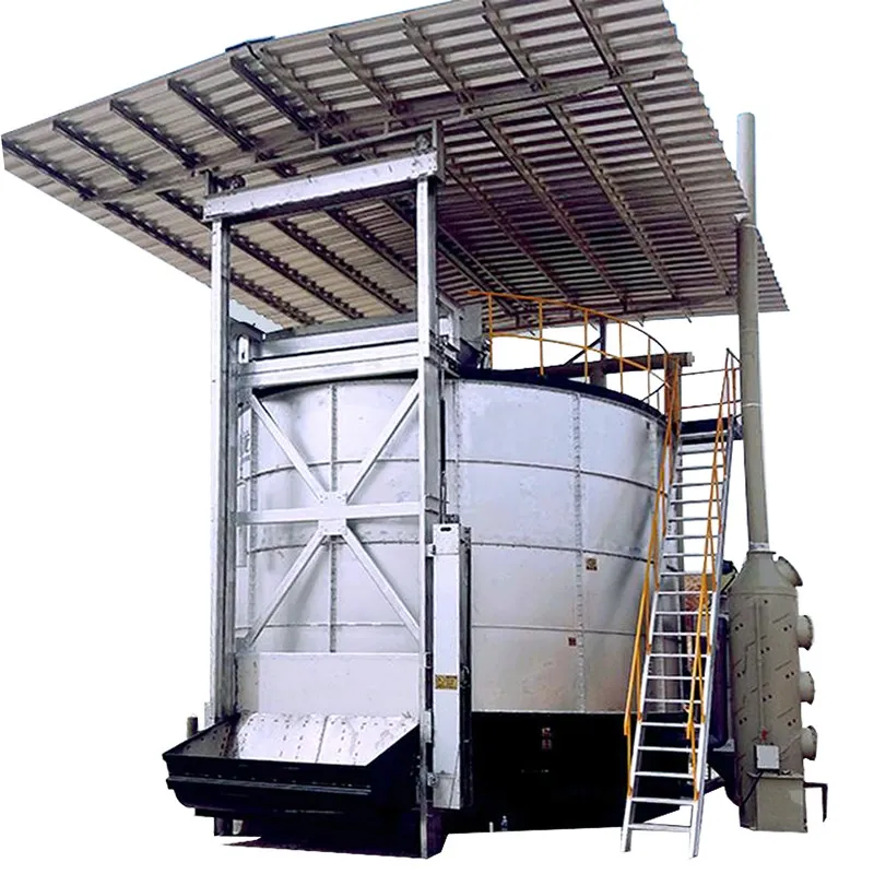 2000L Chicken Manure Food Waste Compost Organic Vertical Compost Organic Fertilizer Fermentation Tank