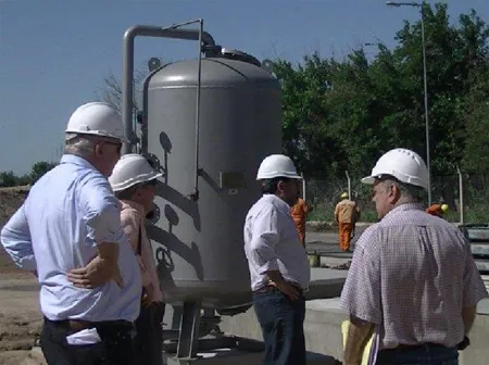 Um cliente argentino implementou um projeto de tratamento de &aacute;guas residuais de f&aacute;brica de 300 toneladas por dia (TPD) para sua nova planta industrial, cobrindo 25.000 metros quadrados.