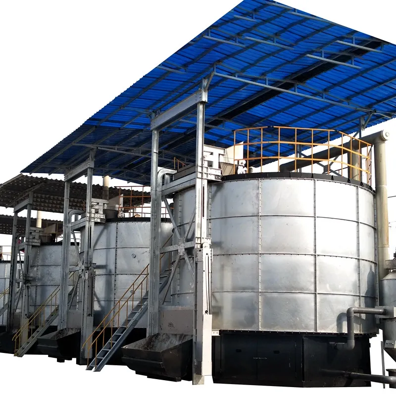 100 m3/day 304 stainless steel cow dung and sheep dung fermentation tank equipment for odor removal system