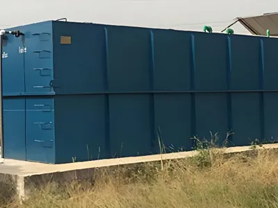 A client from Ghana purchased equipment that can treat 120 tons of residential sewage per day.