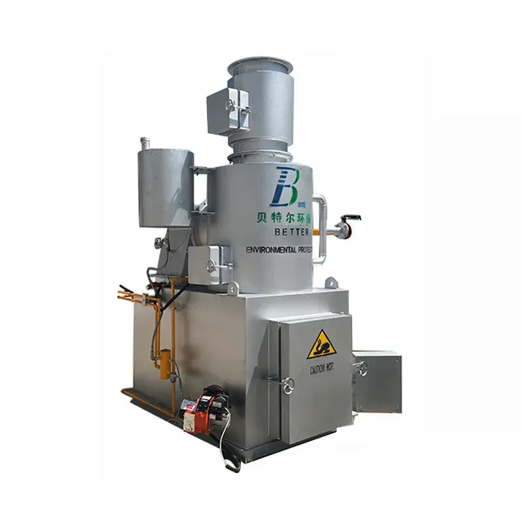 Reliable Two-Chamber Medical Waste Incinerator for Safe Waste Burning and Disposal