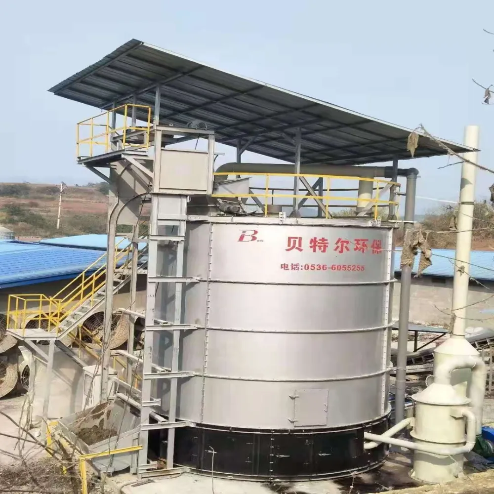 3-6T Automatic Intelligent High-Temperature Aerobic Fermentation Equipment / Fermentation Tank for Pig Manure