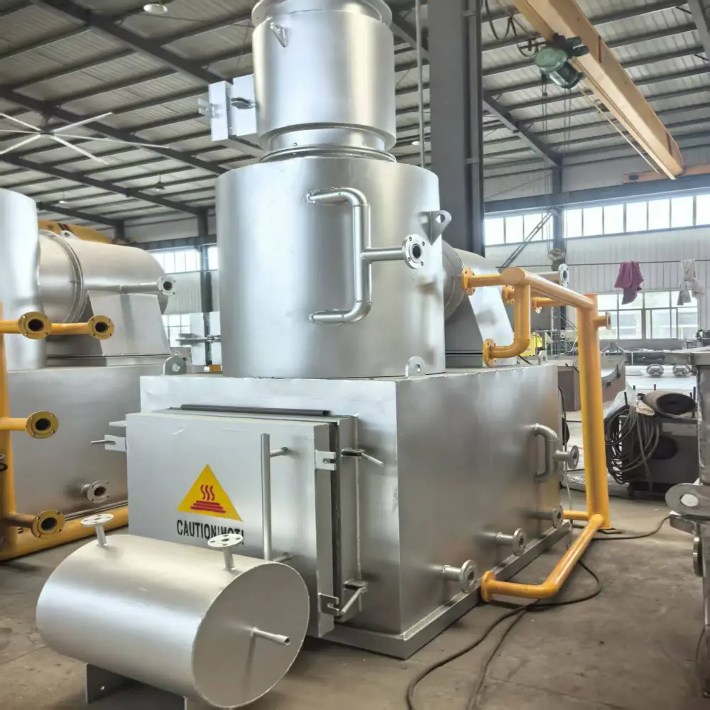 Diesel Gas LPG Fired Medical Waste Incinerator Double‑Chamber Smokeless Cremator for Hospital Clinic