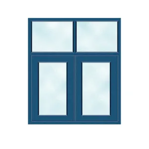 Steel insulated fire-rated window