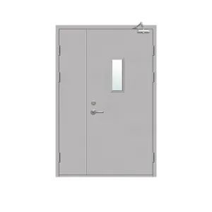 Fireproof and moisture-proof steel doors