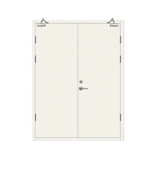 Multifunctional fireproof safety door