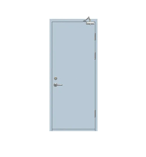 Industrial steel insulated fire doors