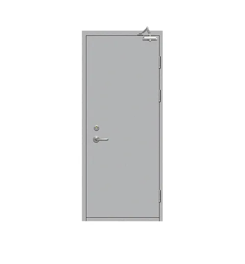 Lightweight steel fire doors