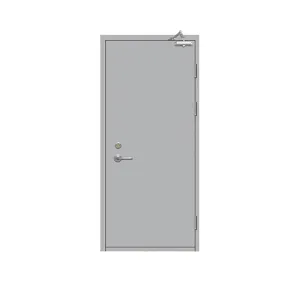Lightweight steel fire doors
