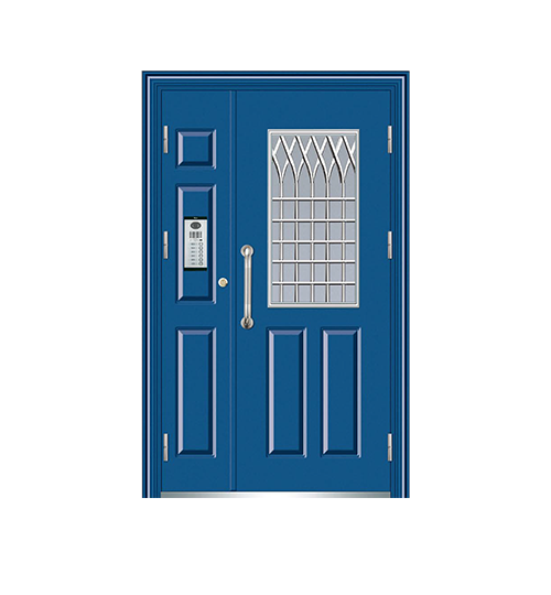 Building intercom electronic security door