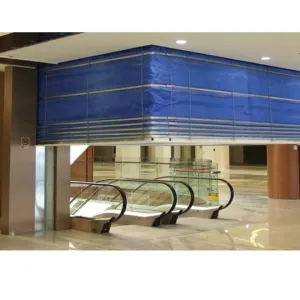 Rapid-opening and closing fire-rated rolling doors 