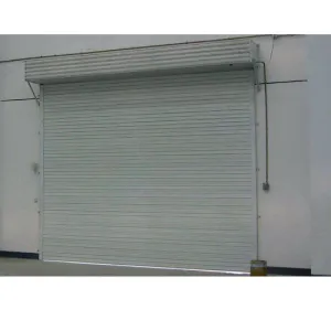 Steel fire-rated rolling shutter door