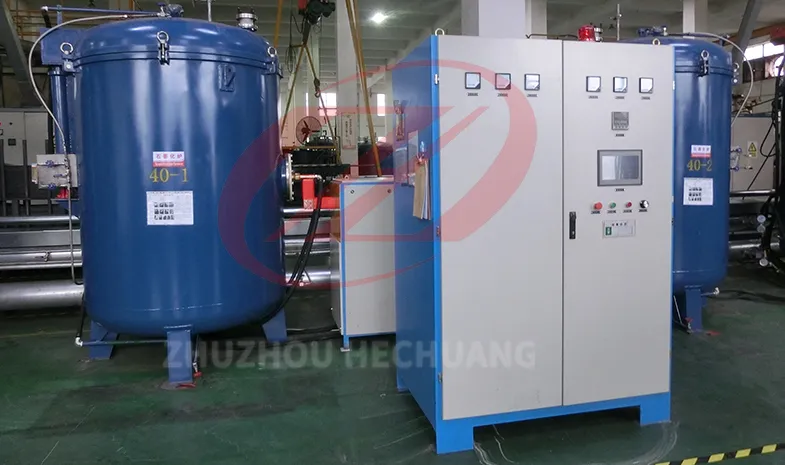 Carbon fiber graphitization furnace