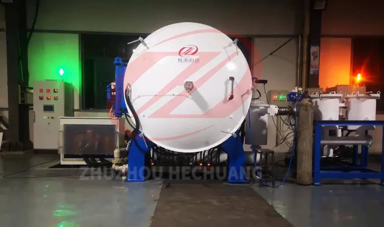Silicon carbide pressureless sintering furnace