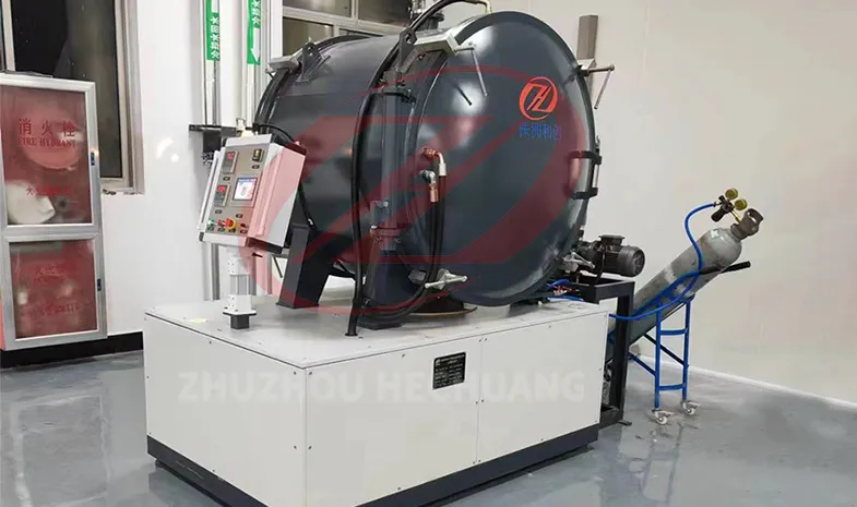 Horizontal graphitization furnace